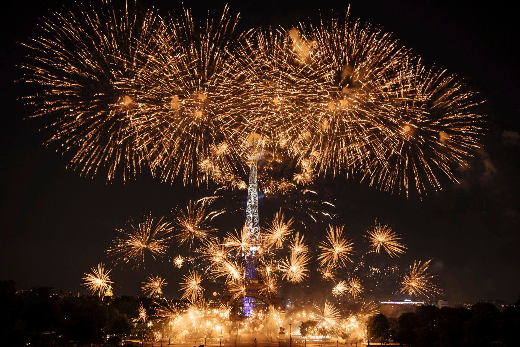 APTOPIX France Bastille Day